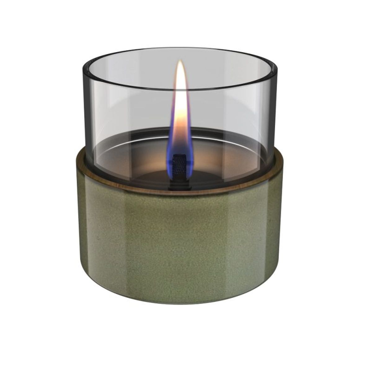 Tenderflame Aster 10 Grøn Reactive Porcelain - Lanterne