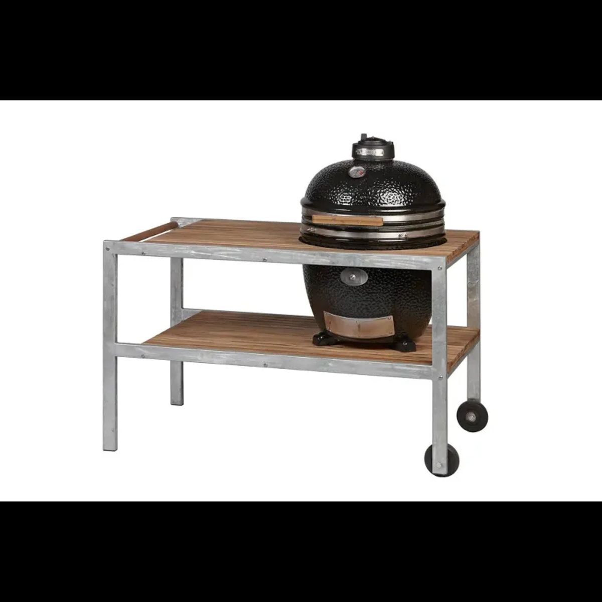 Monolith Kamado Grill Classic Med Bord - Sort