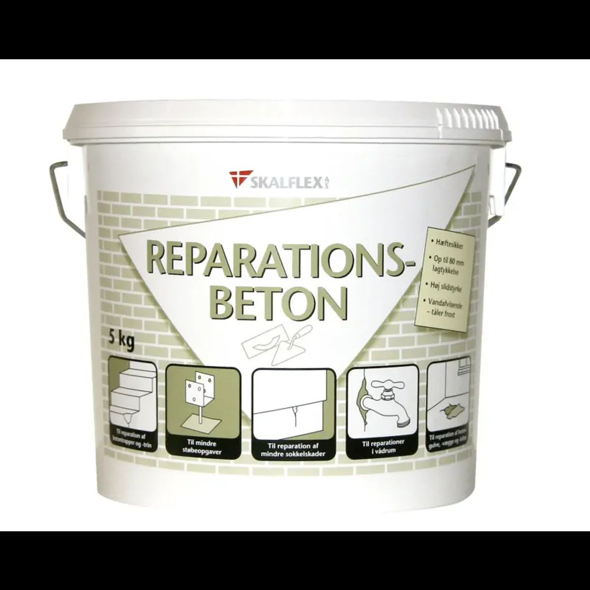 Skalflex Reparationsbeton 5kg