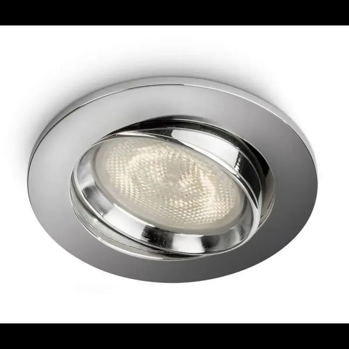 Philips Ellipse Recessed Led Krom 1x4w