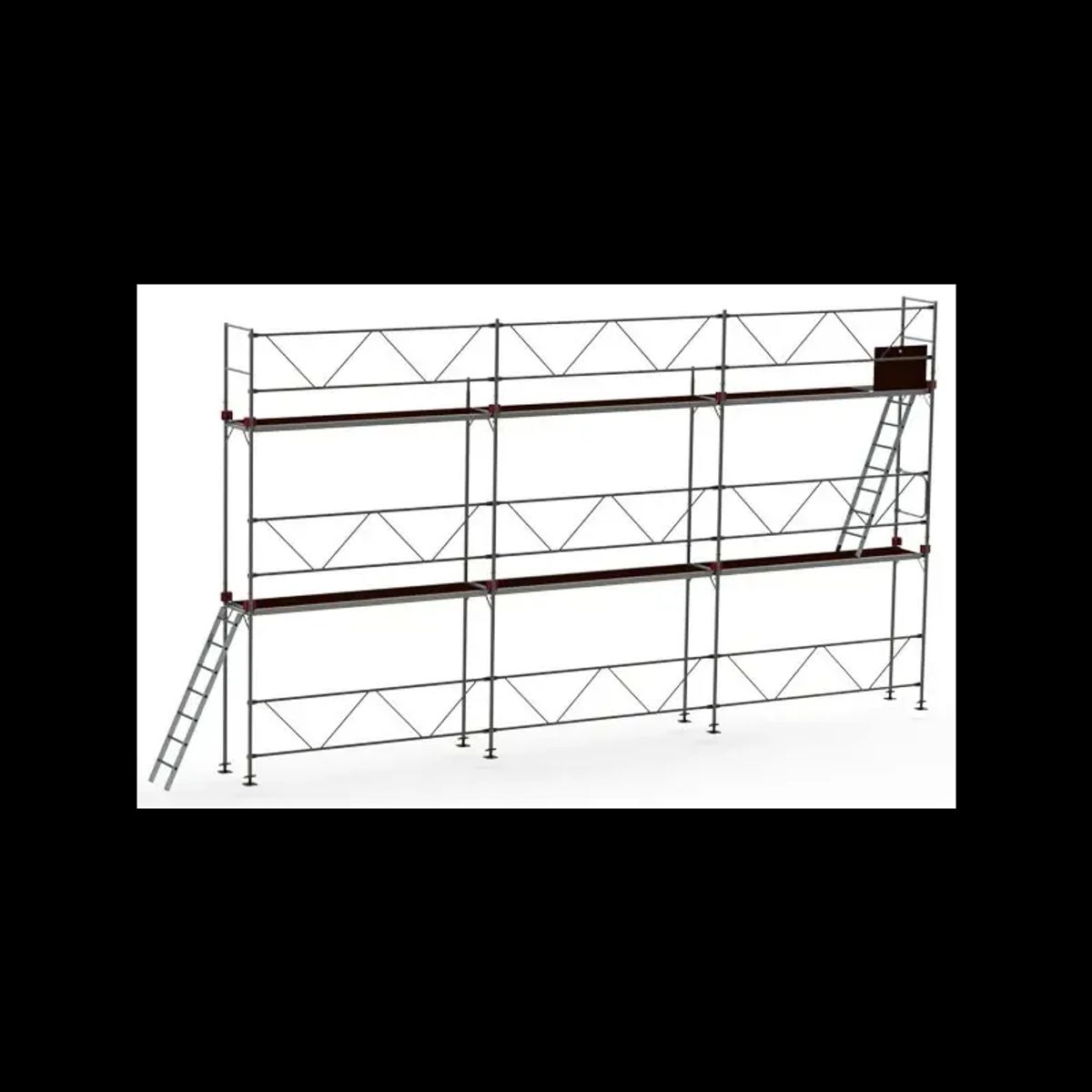 JUMBO Uniflex stål facade 2x15m.