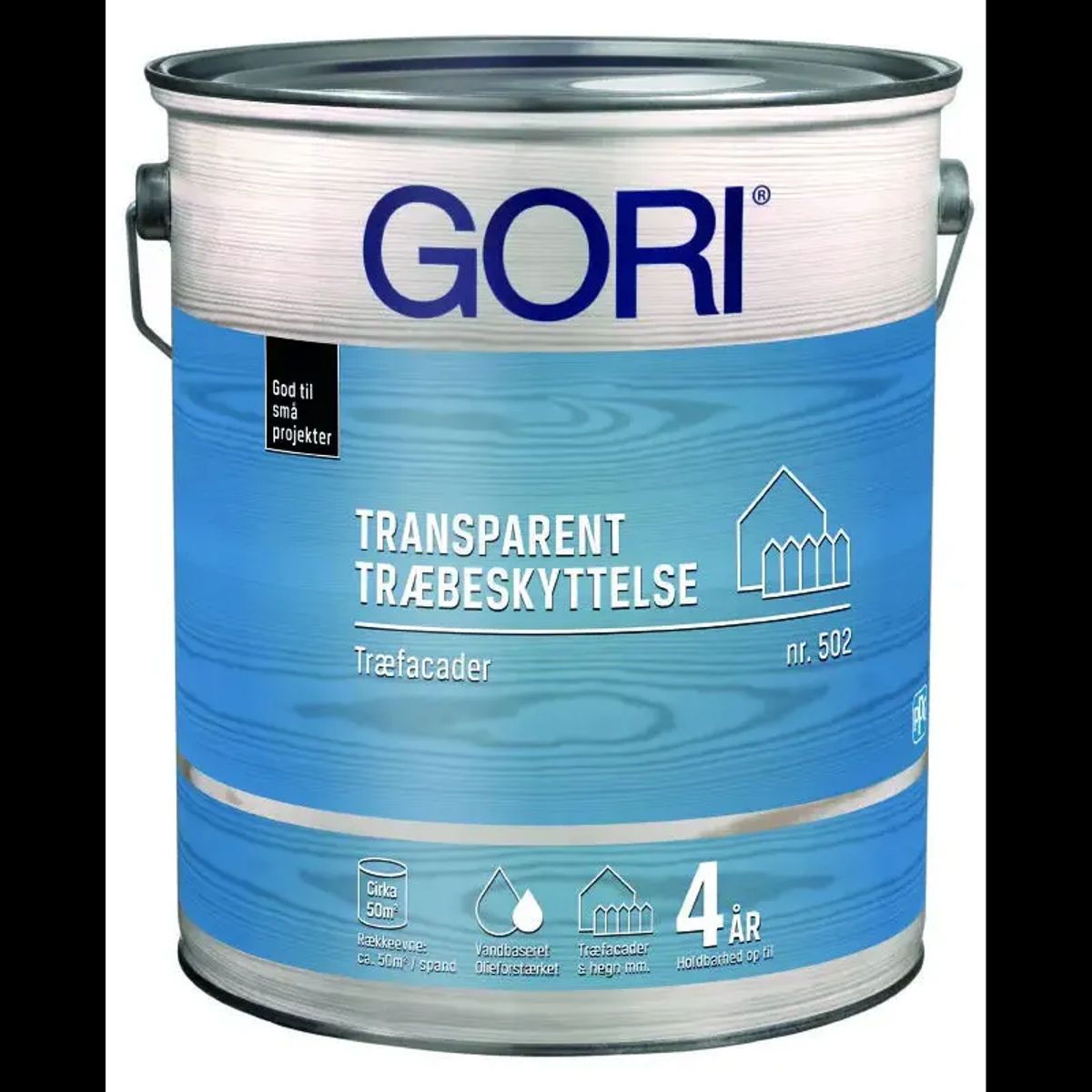 Dyrup Gori 502 Træbeskyttelse Transparent Pine 5,0 lt