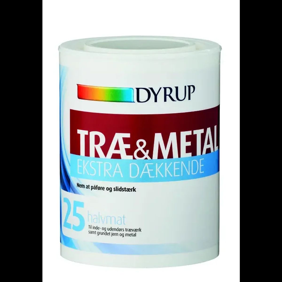 Dyrup Træ & Metal 25 Ekstra Dækkende S0502y - 0,75lt