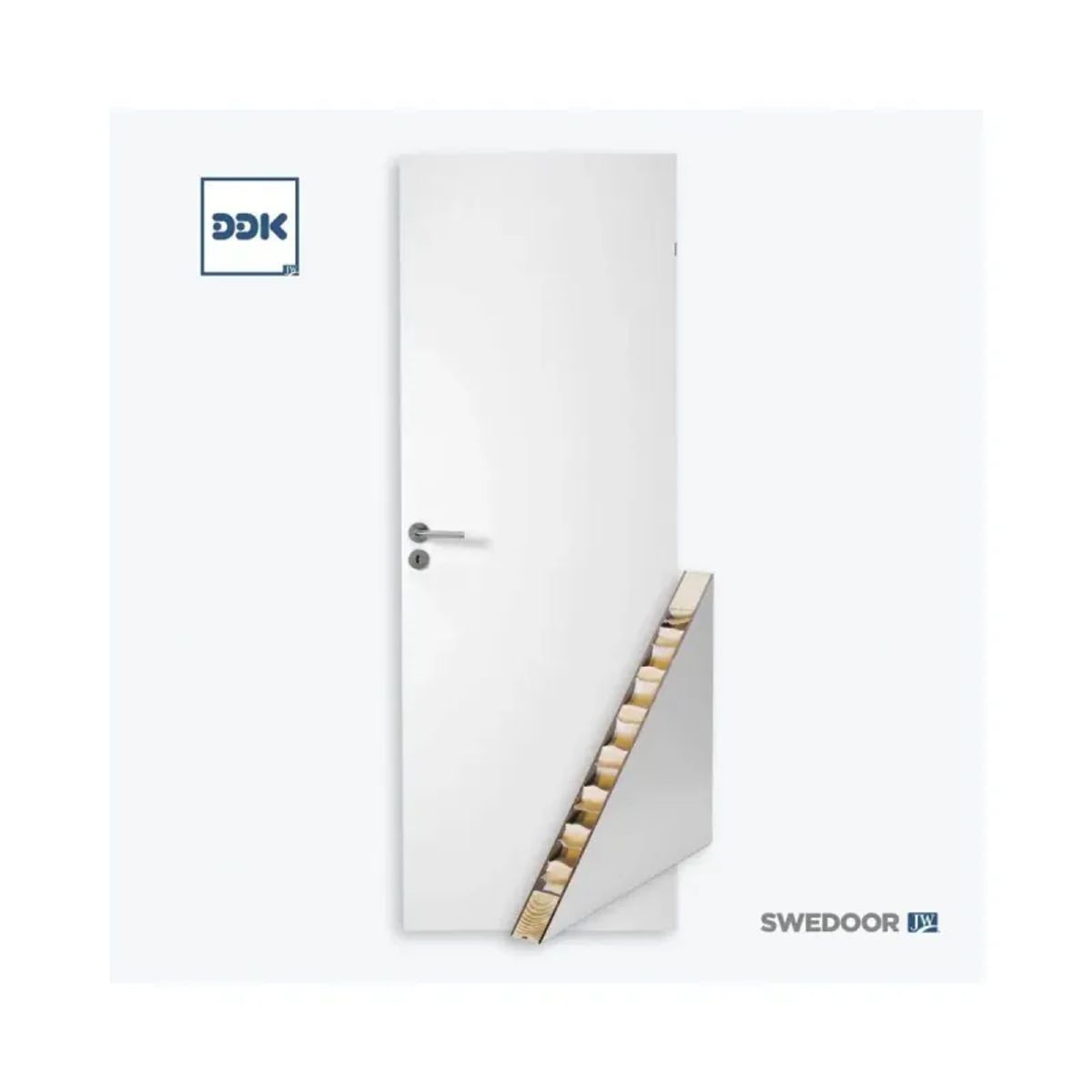 Swedoor Easy Gw m7x21 Hvid - 625x2040mm