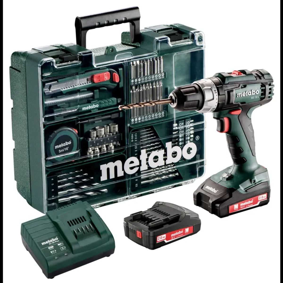 Metabo Bs 18 L 2x2,0 13mm Workshop - 602321870