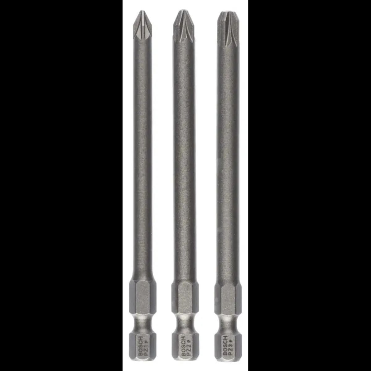 Bosch Bits Pz1/2/3 L:89mm 3 Stk - 2607001761