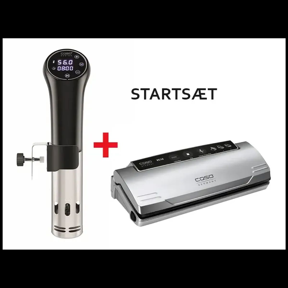 Caso Sous Vide Sv200 - CS1308 + VC10 Vakuumpakker Startsæt