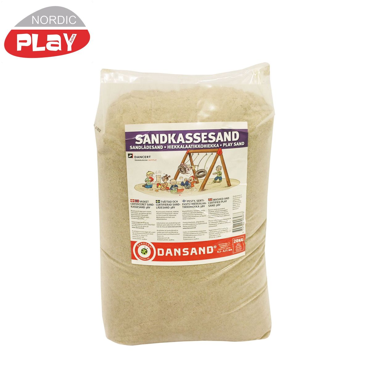 Sandkassesand 240 kg