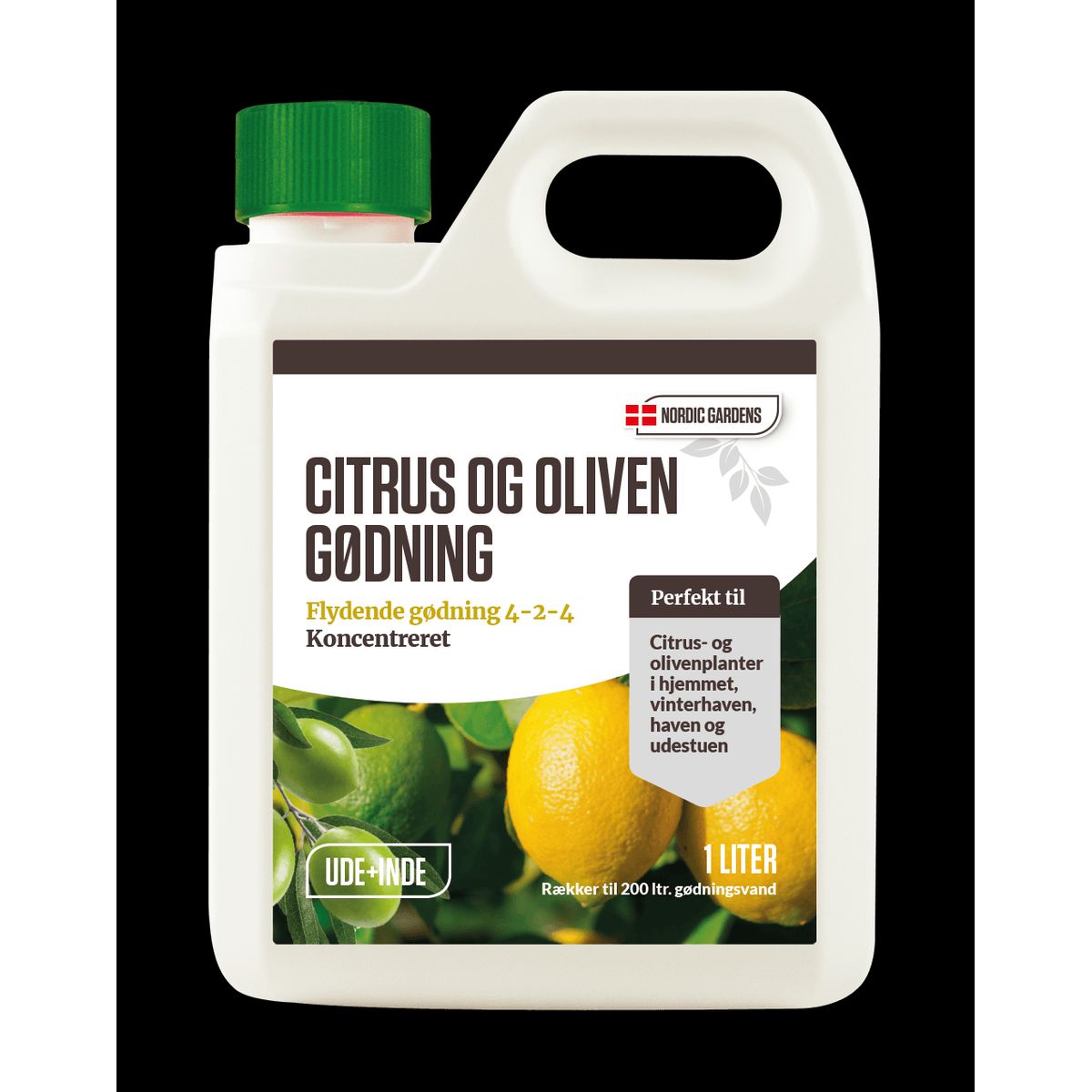 Flydende citrus- og olivengødning - 1 liter