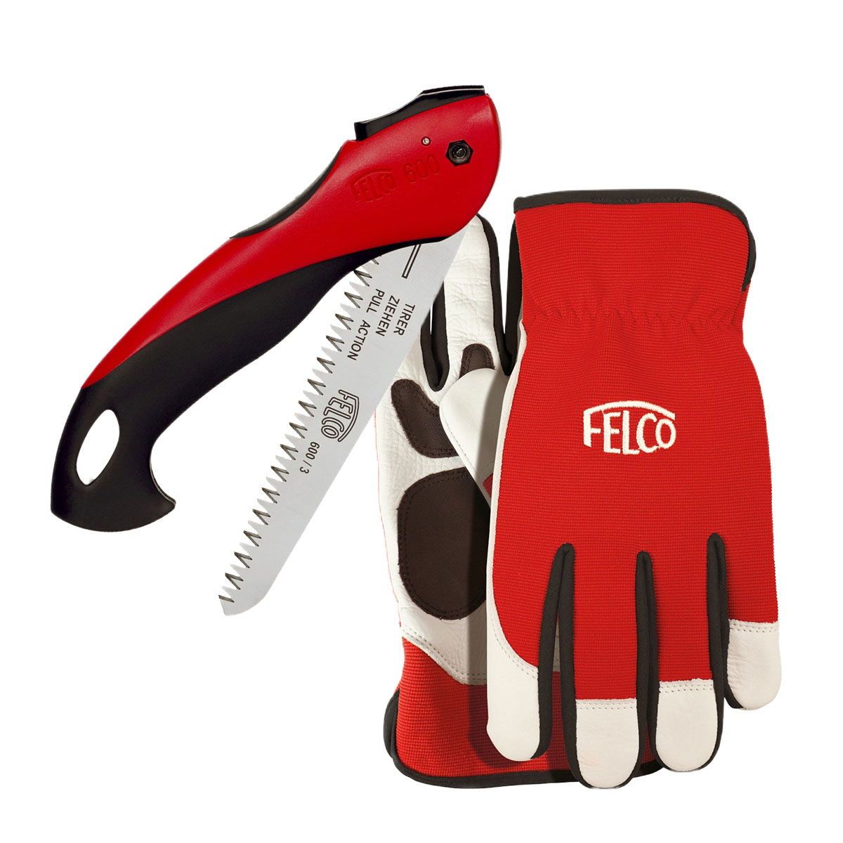 Felco 600 grensav & 702 beskæringshandske (sampak) - S