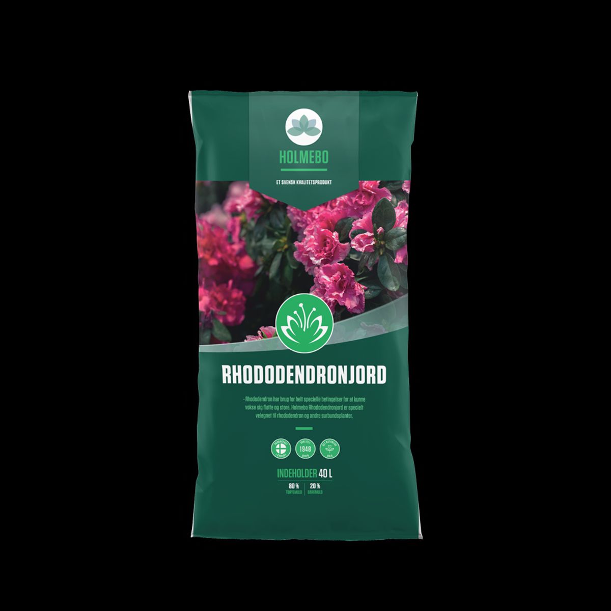 Holmebo Rhododendronjord - 40 liter