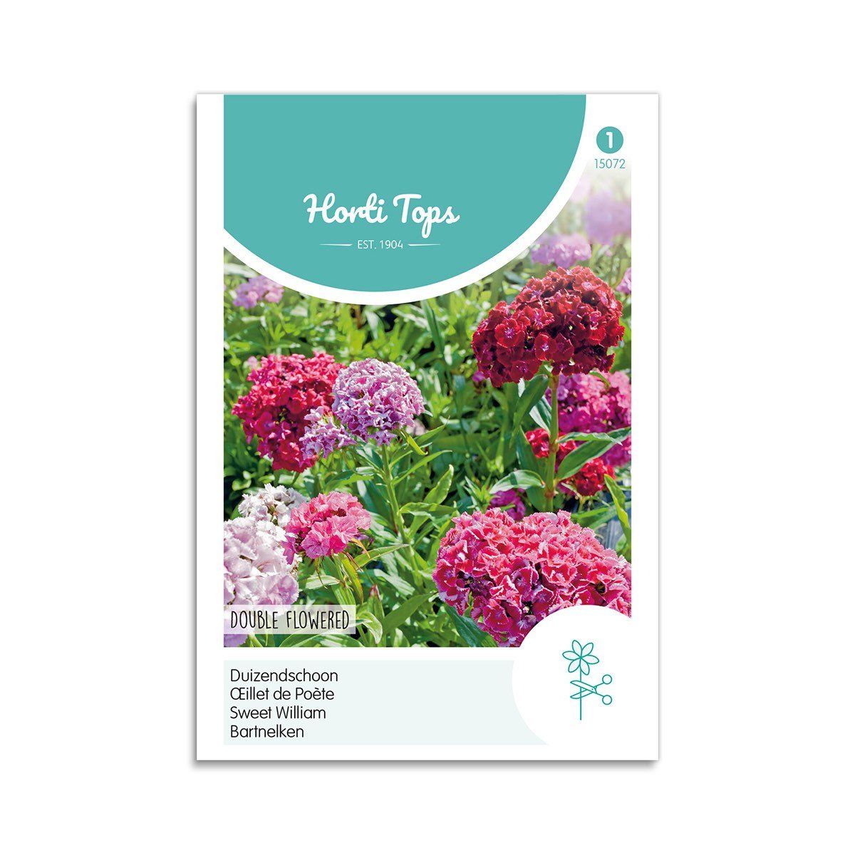 Studenternellike frø "Double Flowered mix" - Horti Tops