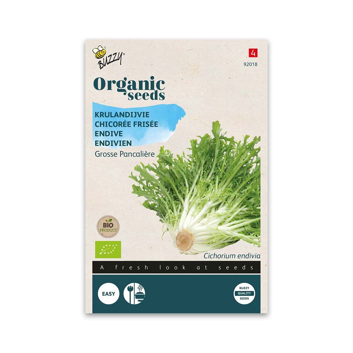 Økologisk Frisée salat frø, Grosse Pancali