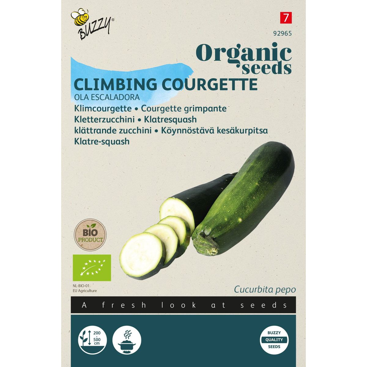 Økologisk Squash frø "Ola Escaladora"