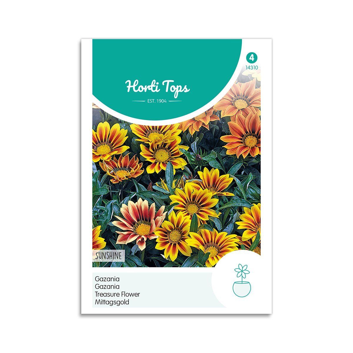 Påfugleblomst frø mix "Sunshine" - Horti Tops