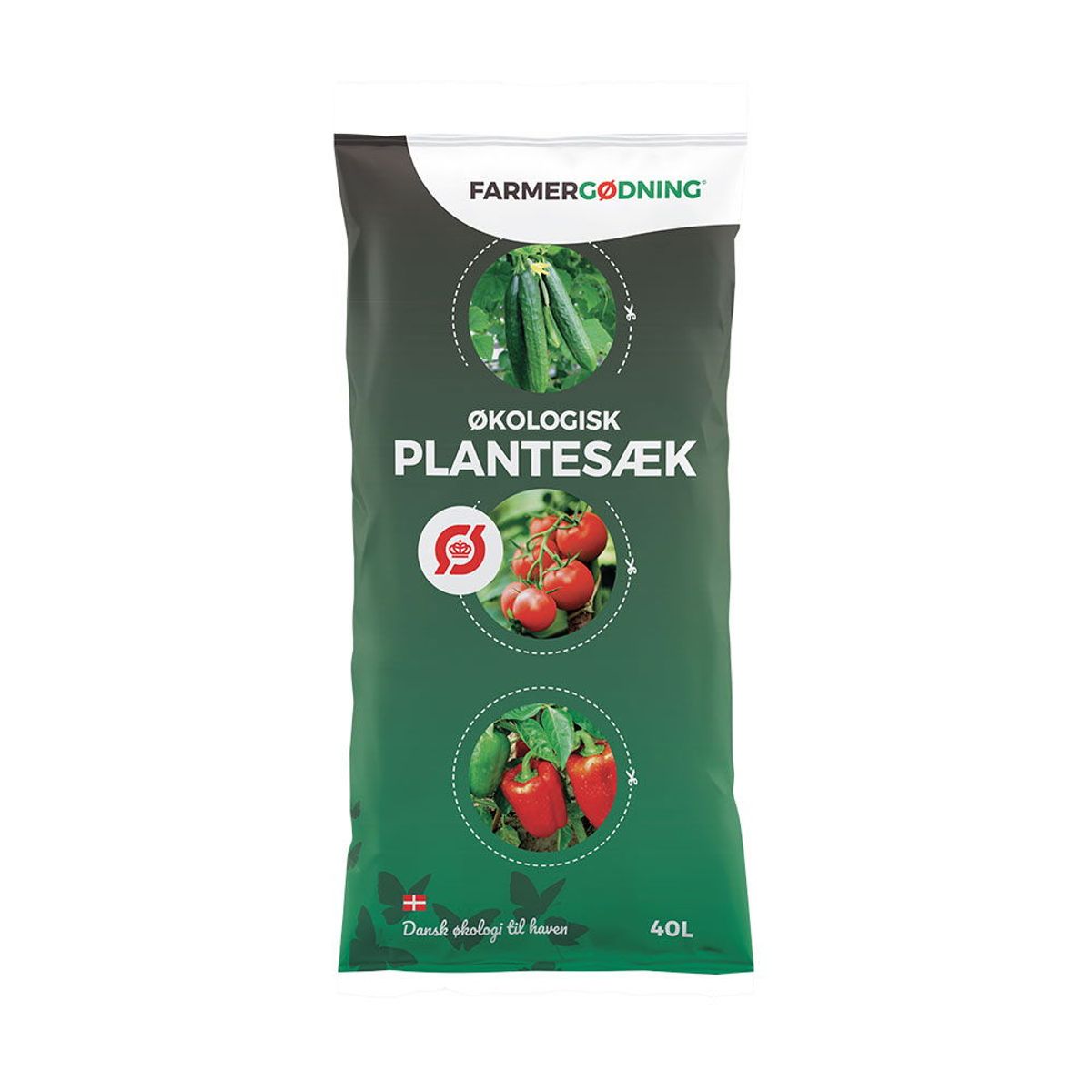 Økologisk Plantesæk - 60 poser á 40 liter