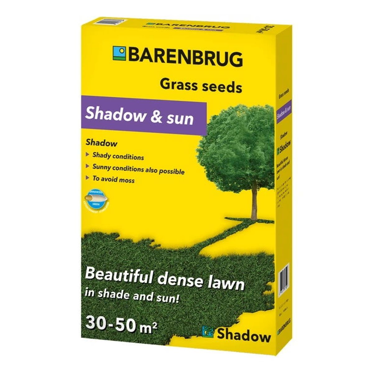 Græsfrø Barenbrug Shadow & Sun plænegræs 1 kg