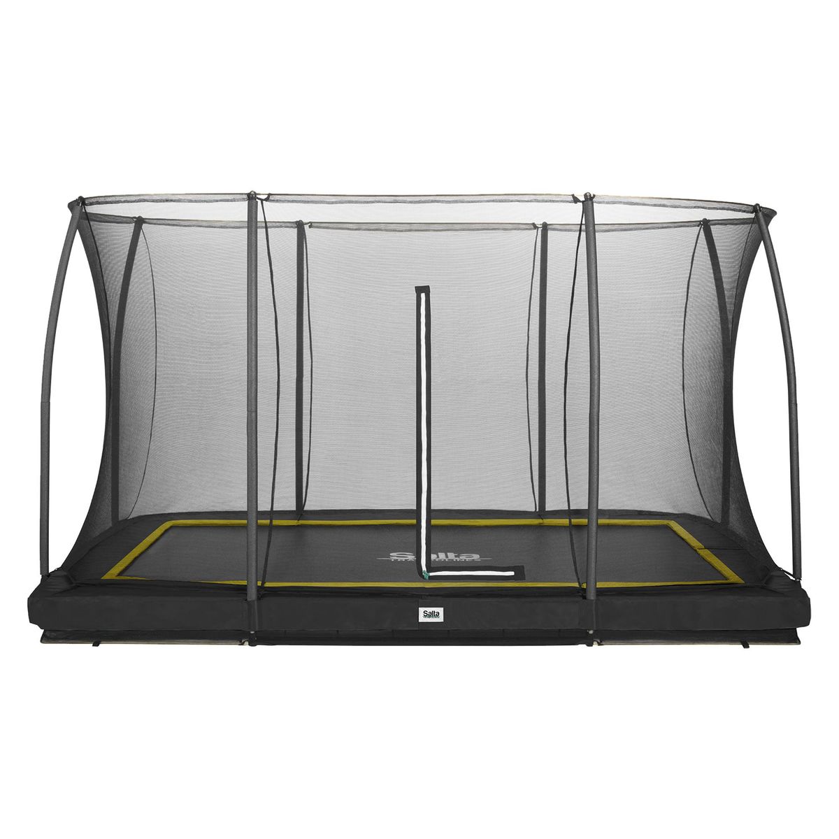 Salta Trampolin Comfort Edition Inground 366x244 sort inkl. sikkerhedsnet