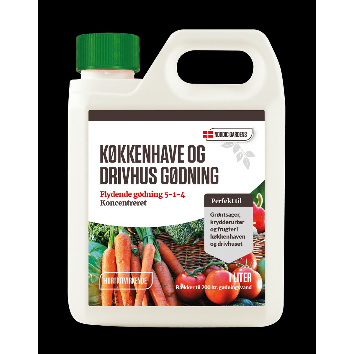 Køkkenhave og drivhus gødning - 1 liter