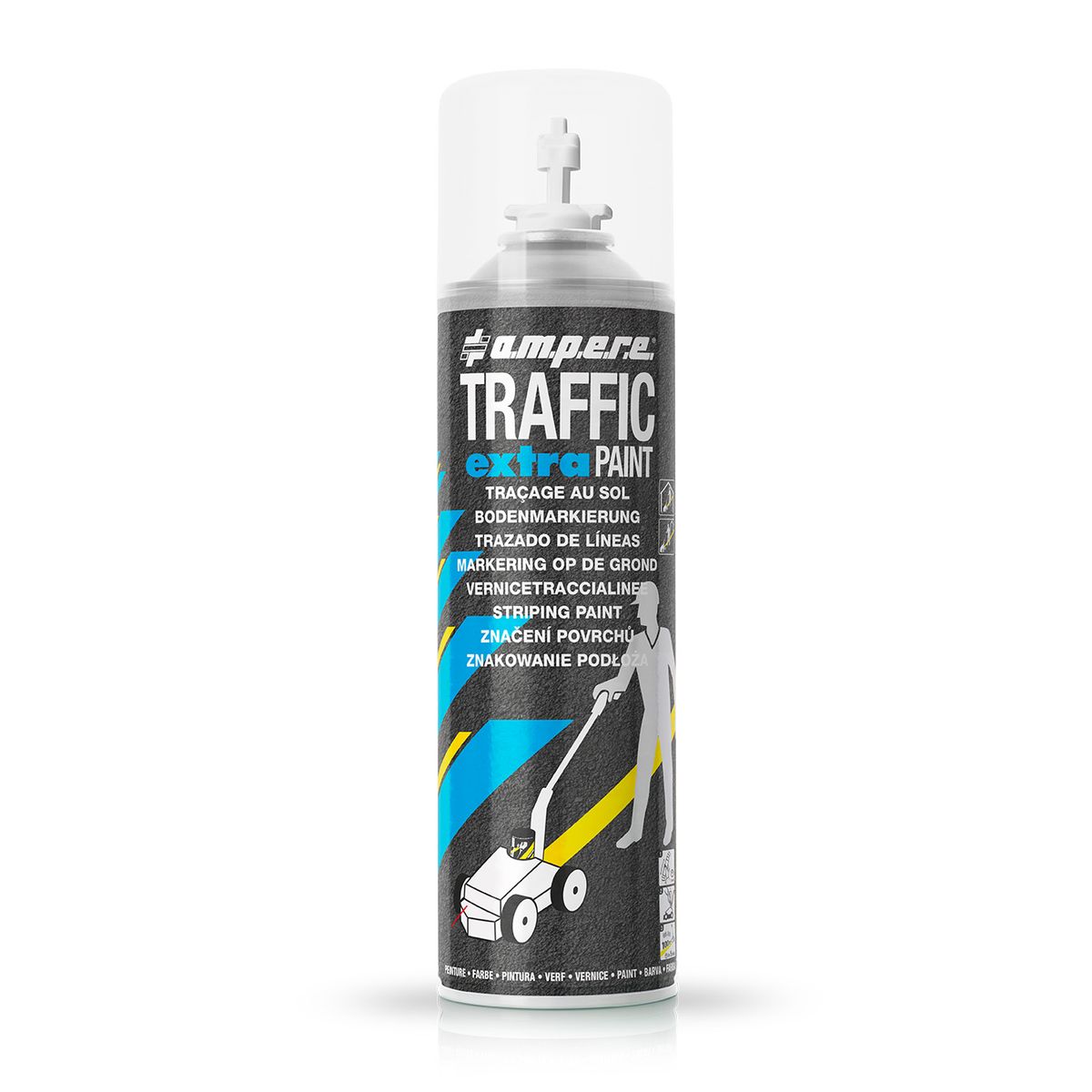 AMPERE TRAFFIC Markeringsspray - HVID farve - 500ml