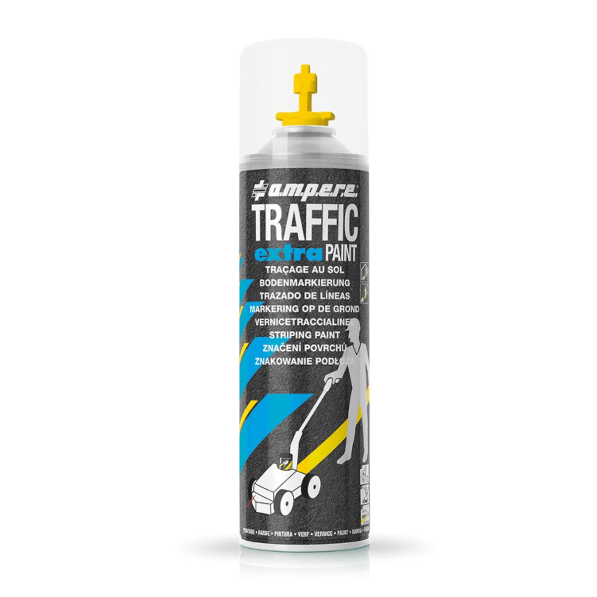 AMPERE Traffic Extra Paint - GUL markeringsspray