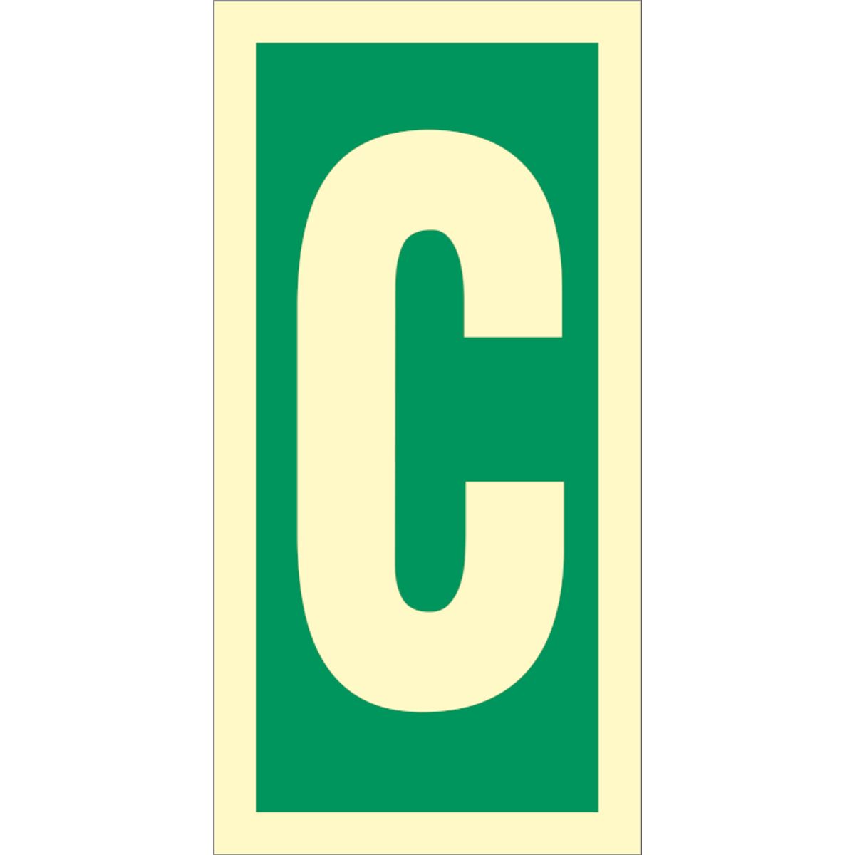 Direction sign - Character C