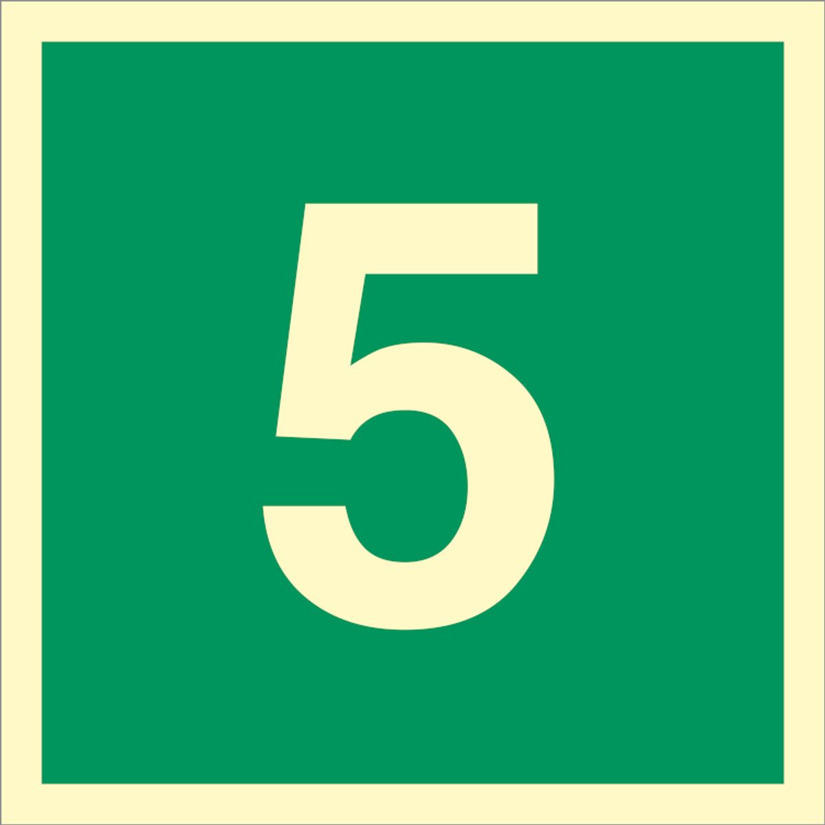 IMO sign - Number 5