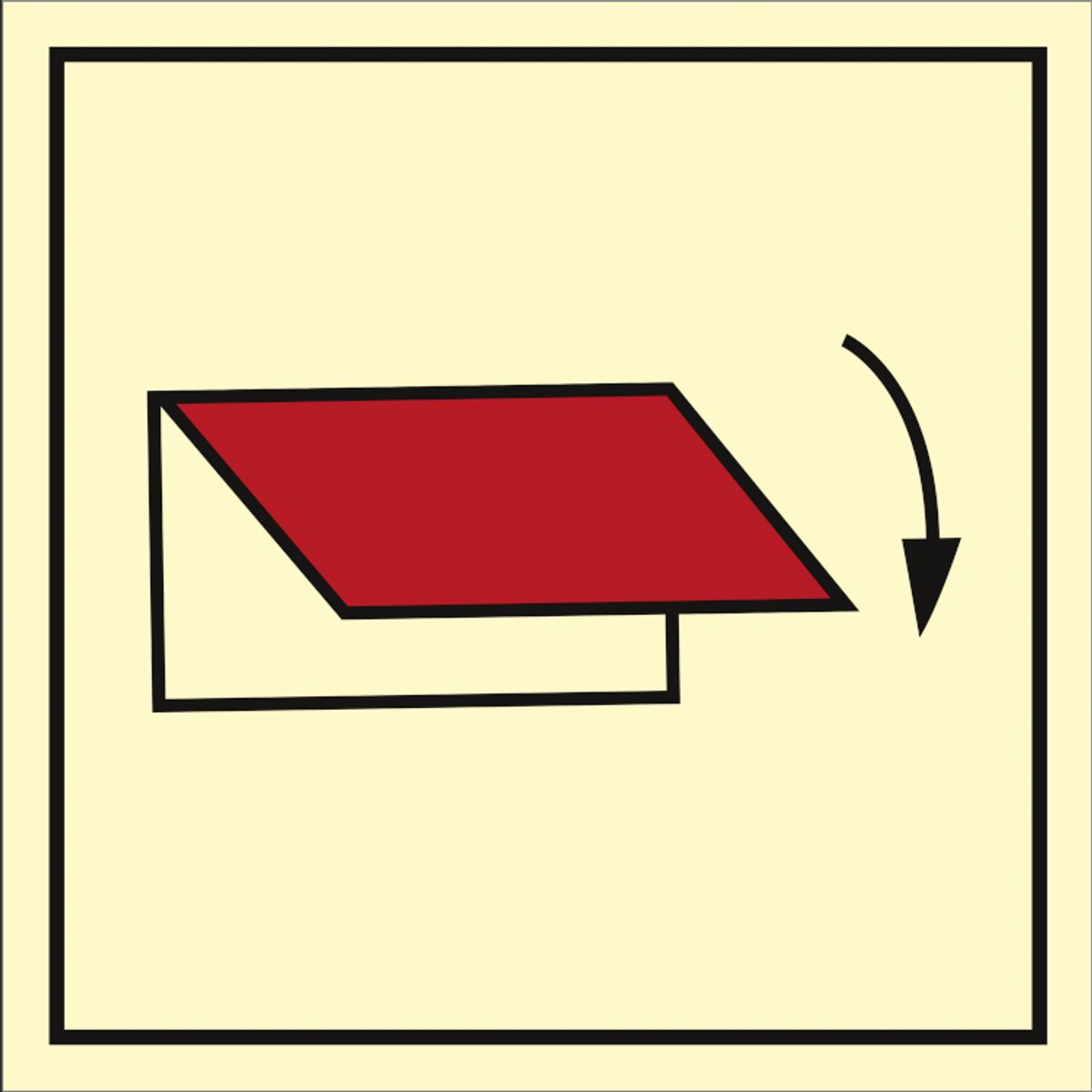 Closing appliance for exterior ventilation inlet or outlet - Efterlysende plast HI150 - 150 x 150 mm