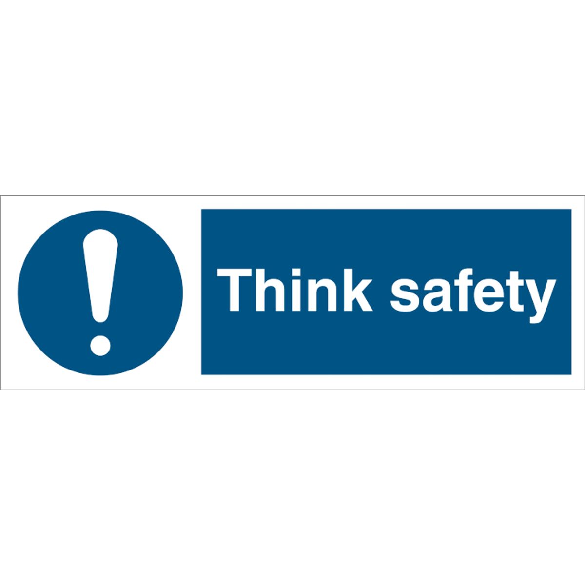 Think safety - Selvklæbende vinyl - 100 x 300 mm