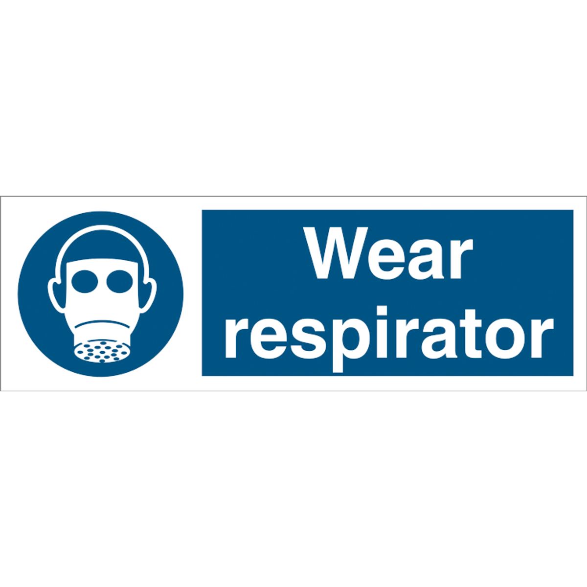 Mandatory sign - Wear respirator