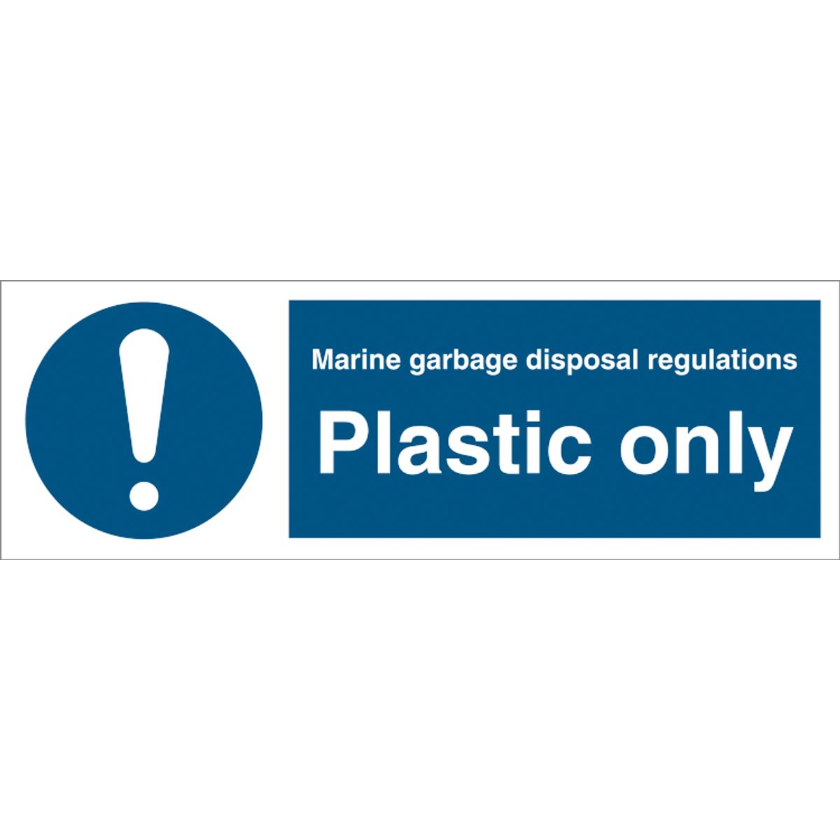 Plastic only - Plast - 100 x 300 mm