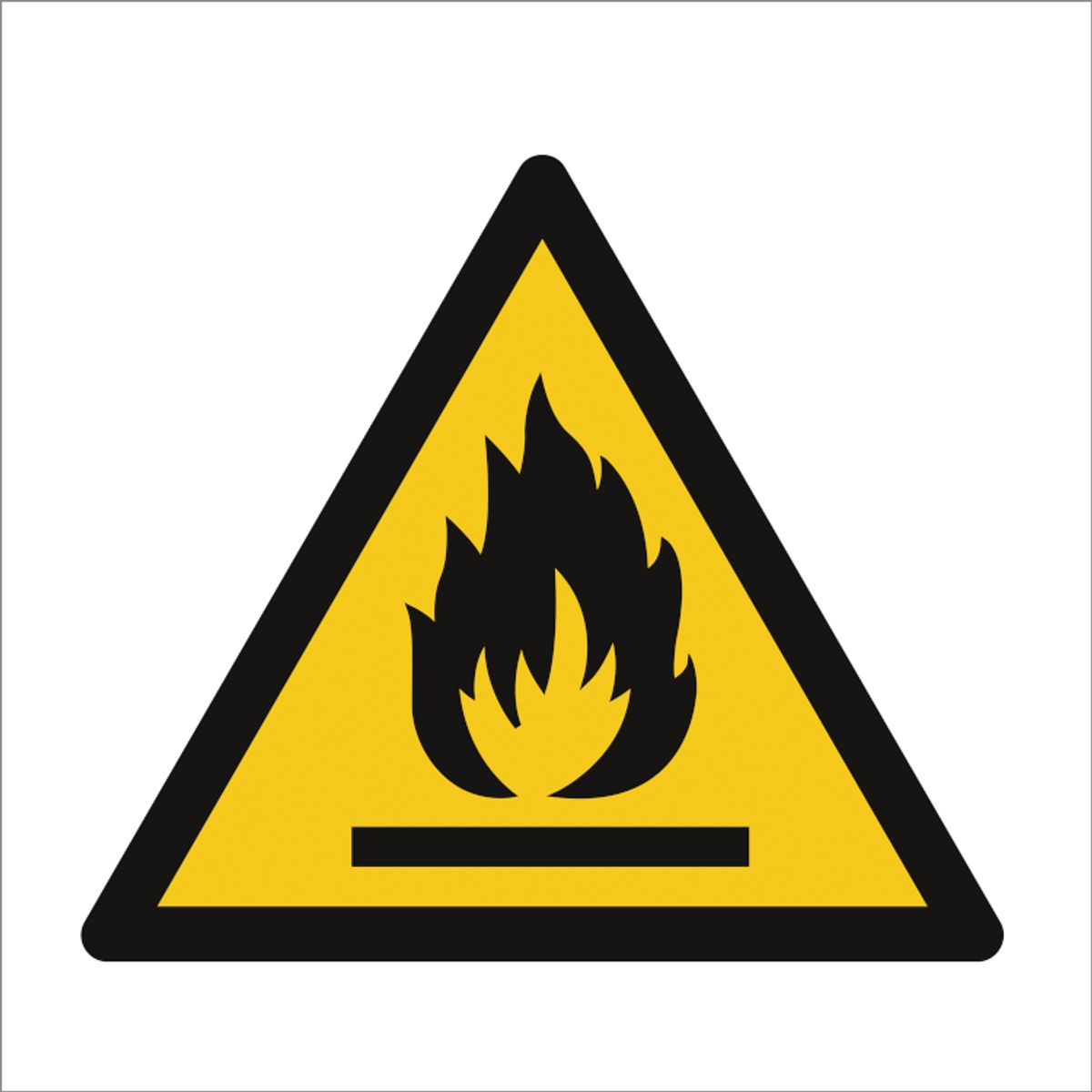 Hazard & Warning sign - Danger of fire