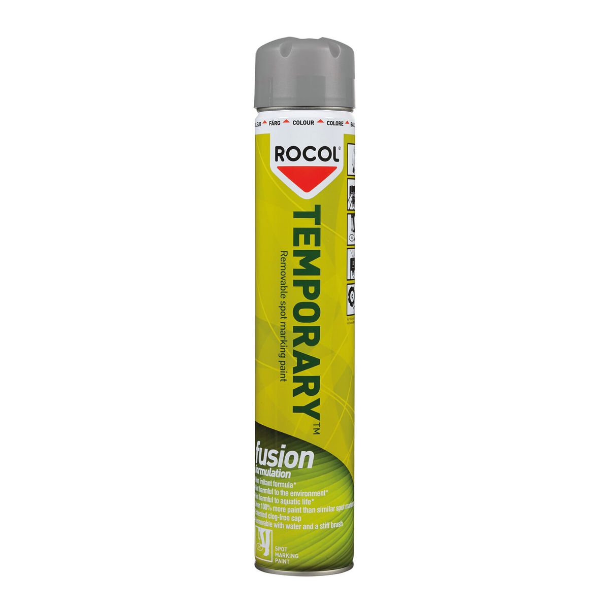 ROCOL Temporary Midlertidig markeringsspray Grå 750 ml