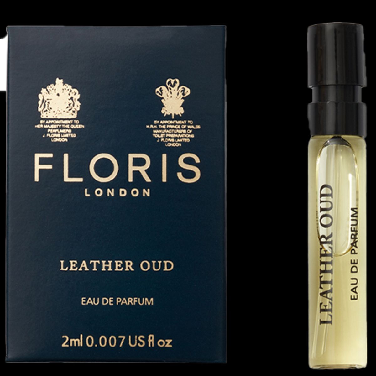 Floris of London Leather Oud Eau De Parfum Duftprøve (2 ml)