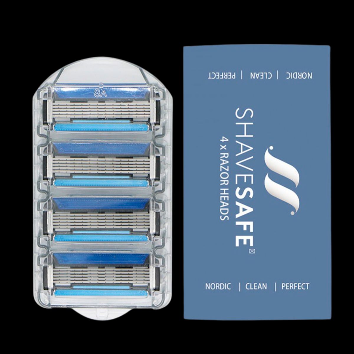 Shavesafe Razor Head (4 stk)