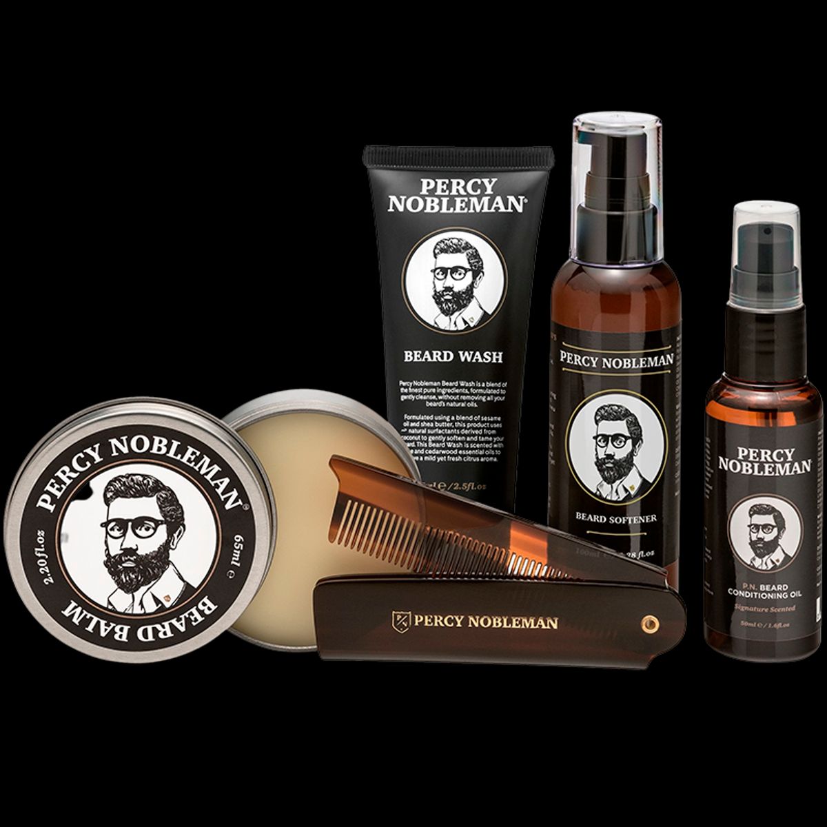 Percy Nobleman Complete Beard Care Kit