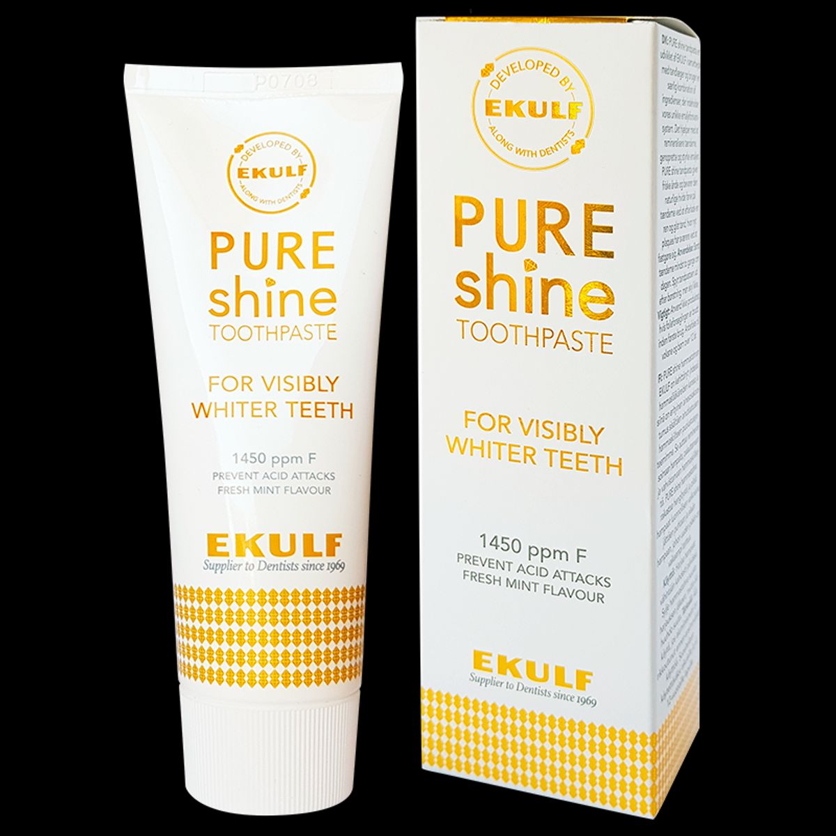 Ekulf PURE Shine Tandpasta (75 ml)