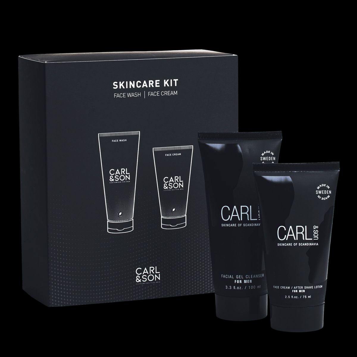 Carl & Son Skincare Giftbox (Ansigtsplejesæt)