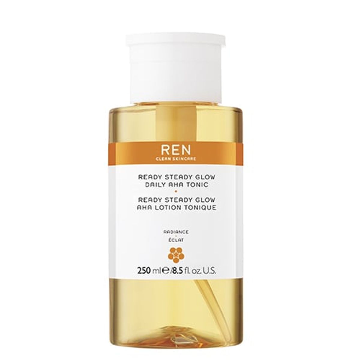 REN Radiance Ready Steady Glow Daily AHA Tonic 250 ml.