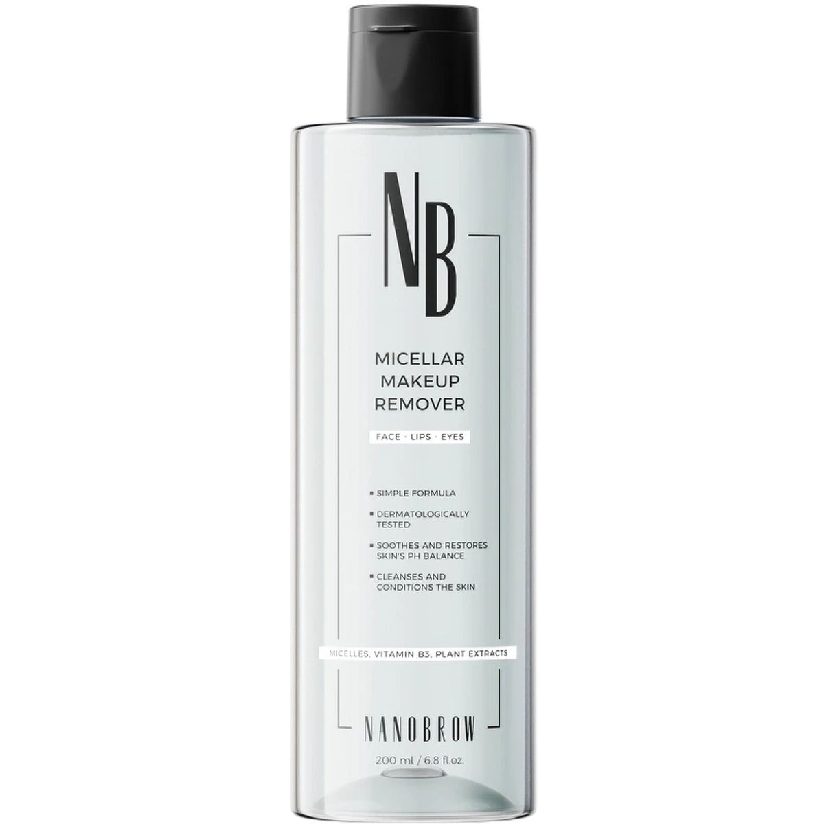 Nanobrow Micellar Makeup Remover 200 ml