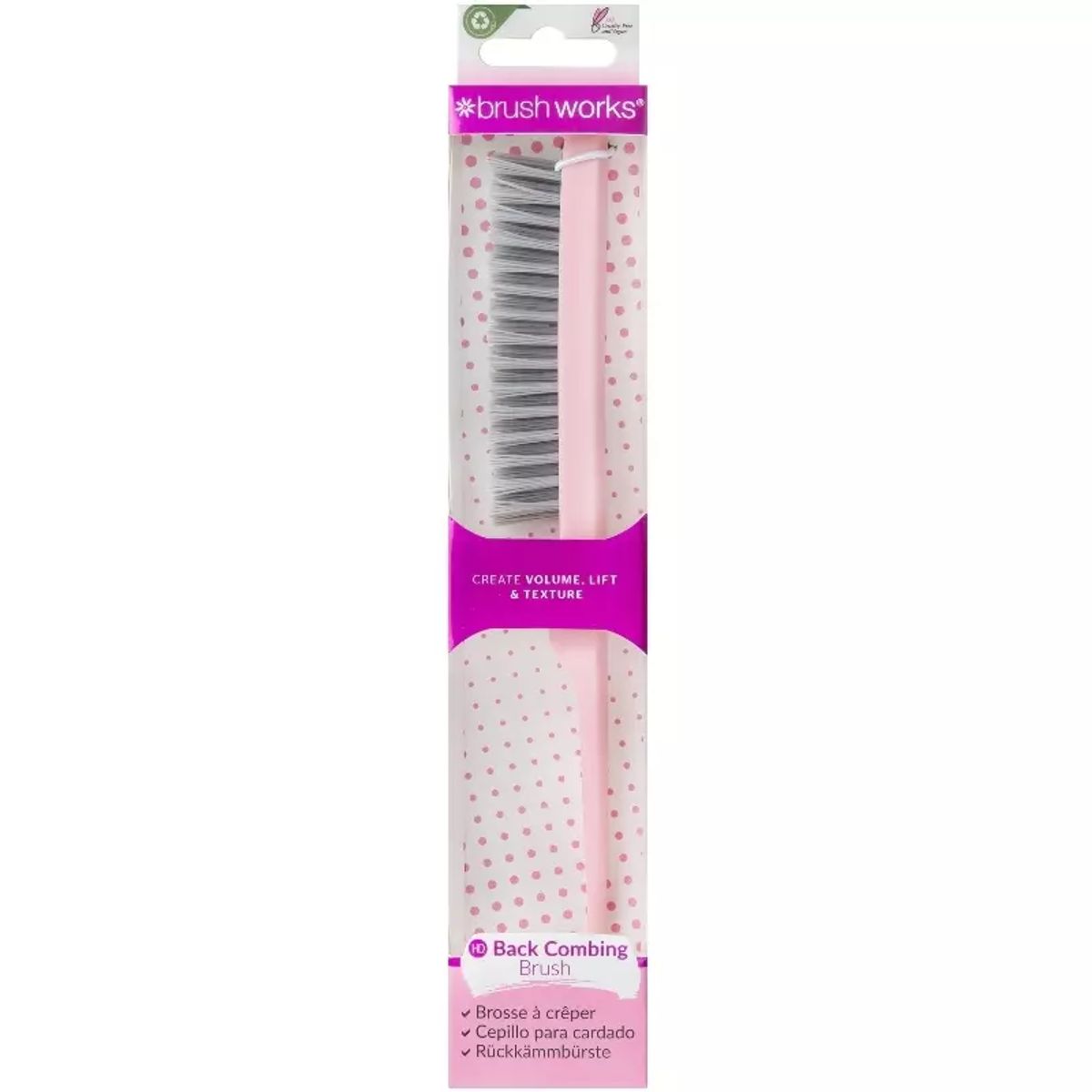 Brushworks Back Comb Brush