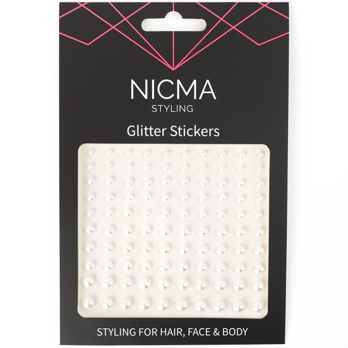 NICMA Styling Glitter Stickers - Pearls