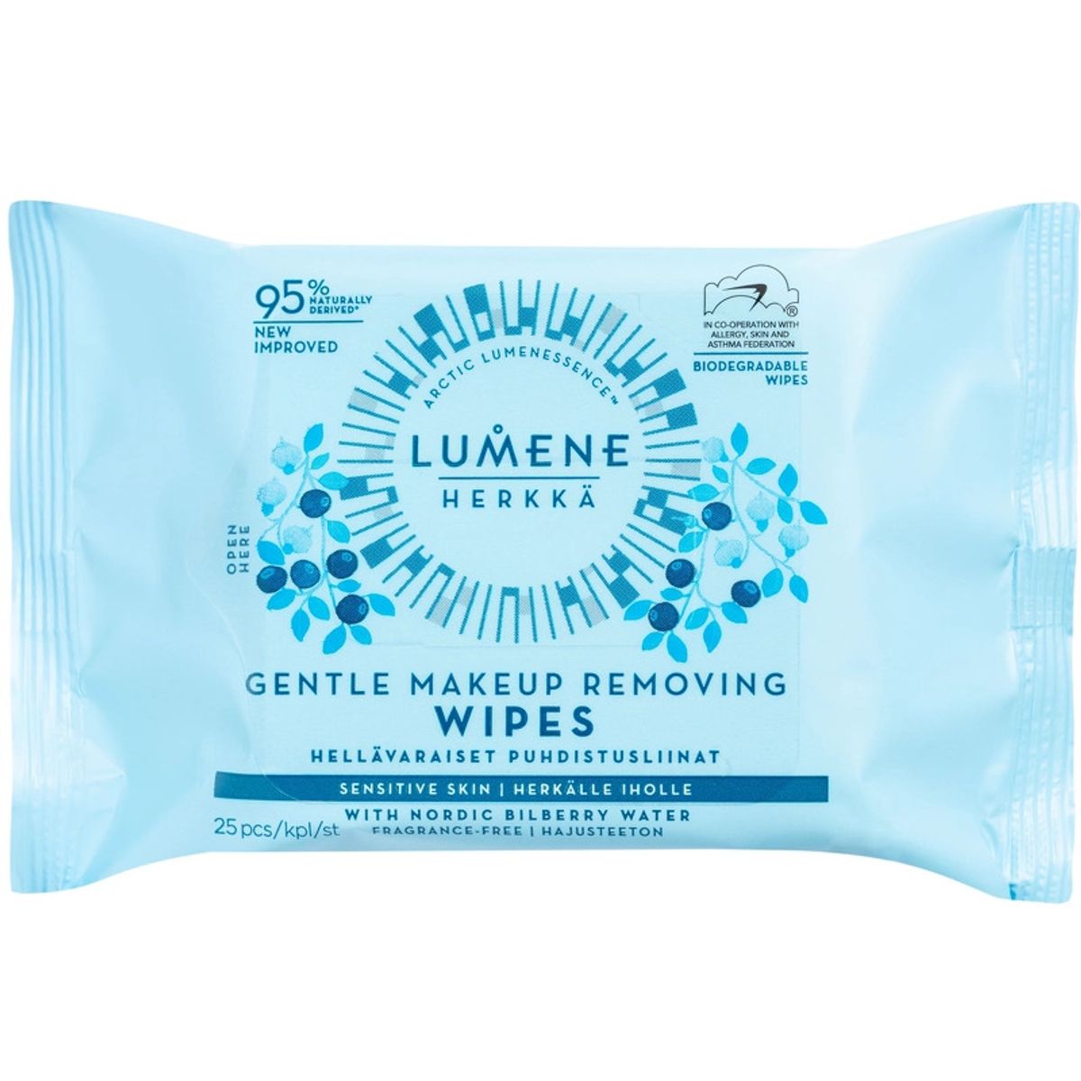 Lumene Soothing Gentle Makeup Removing Wipes