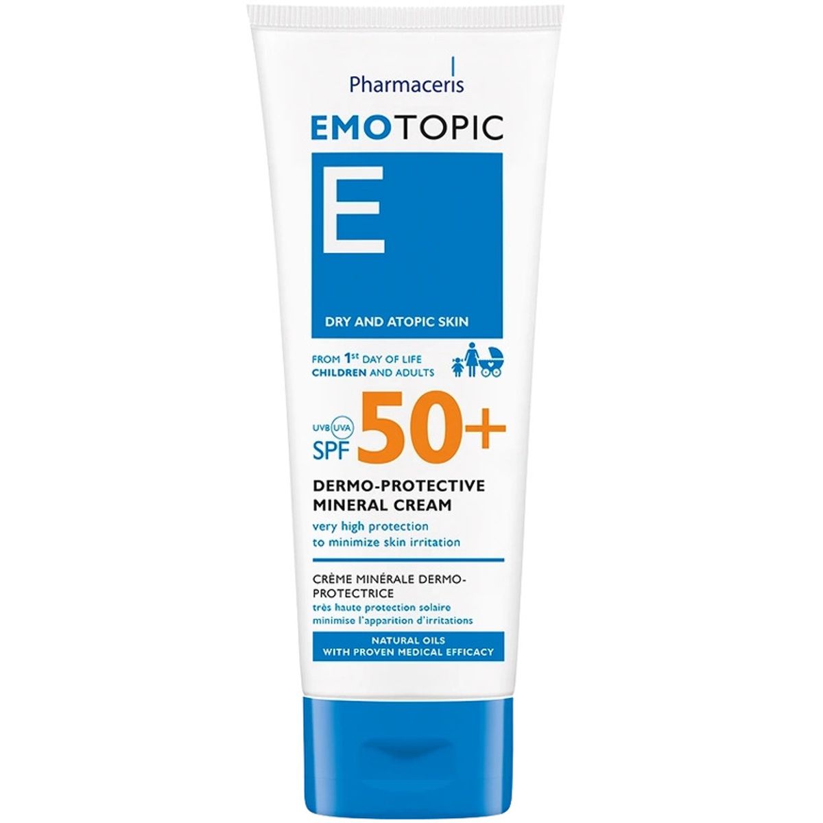 Pharmaceris E Emotopic Dermo-Protective Mineral Cream SPF 50+ - 75 ml