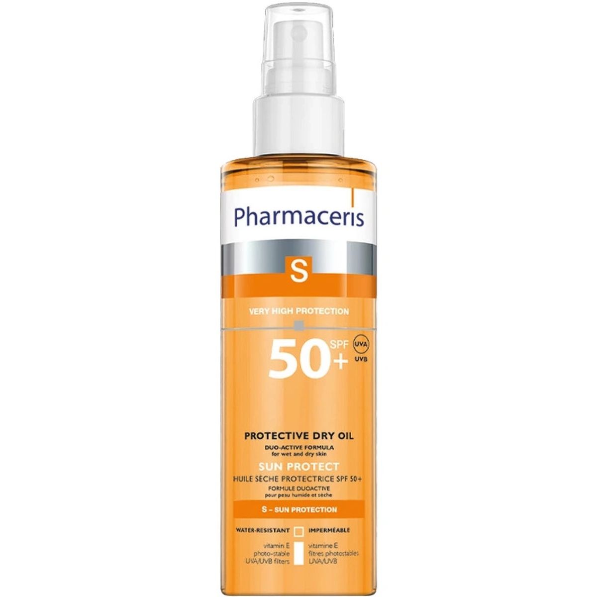 Pharmaceris S Sun Protective Dry Oil SPF 50+ - 200 ml