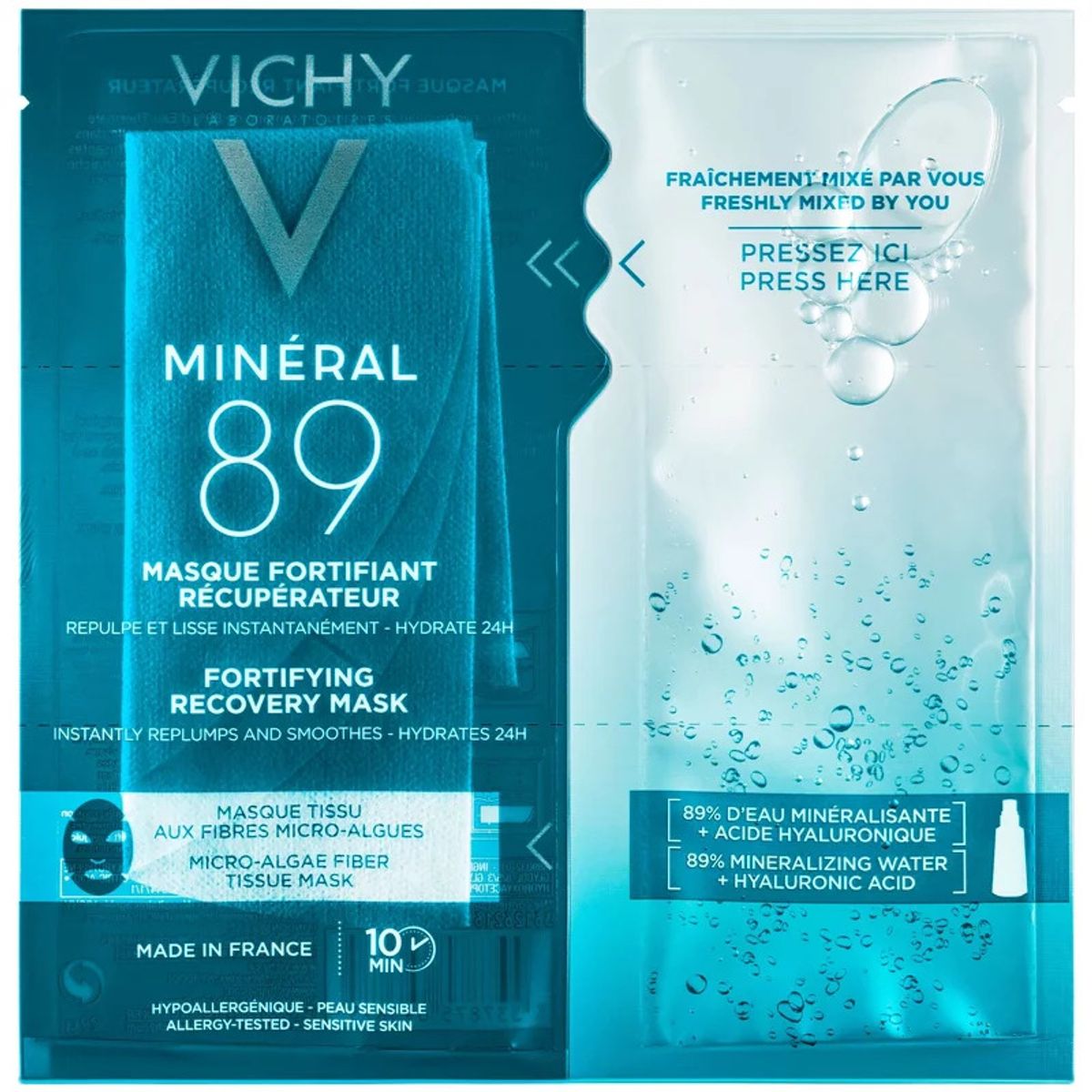 Vichy Mineral 89 Tissue Mask 1 Piece