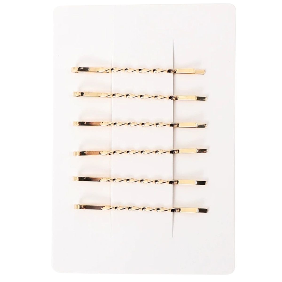 NICMA Styling Golden Hair Pins 6-pack - Basic