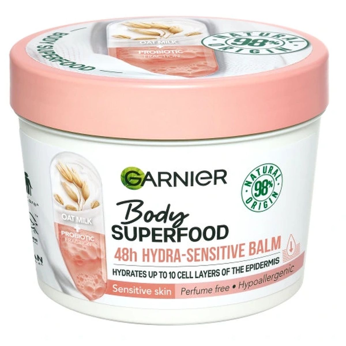 Garnier Bodyfood Hydrasensitive Probiotic fraction & Oat Milk 380 ml