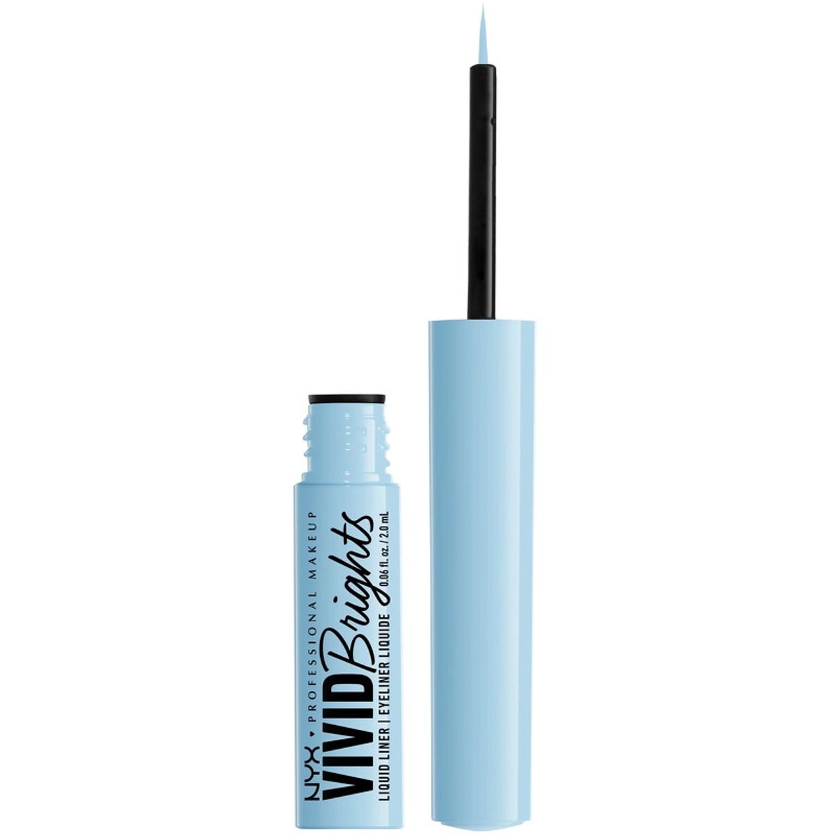 NYX Prof. Makeup Up Vivid Brights Liquid Eyeliner 2 ml - 06 Blue Thang