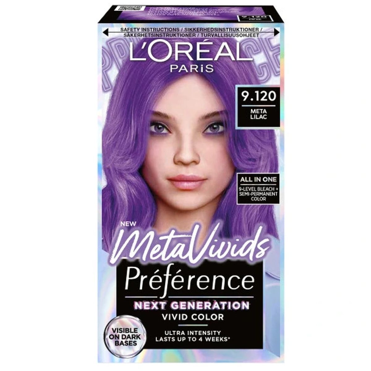 L'Oreal Paris Preference Metavivids - 9.120 Meta Lilac